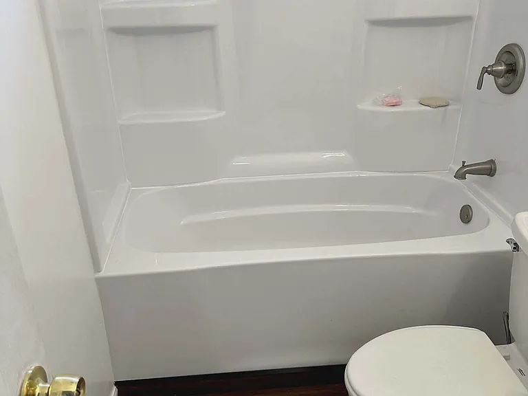 Renovated bathroom