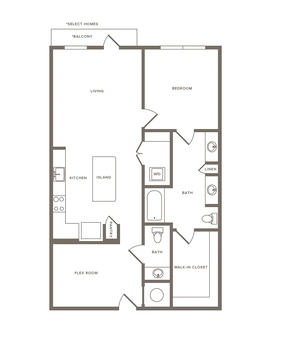 Floor plan A13D