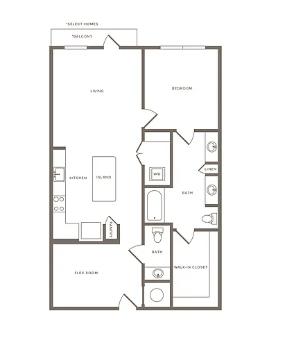 Floor plan A13D