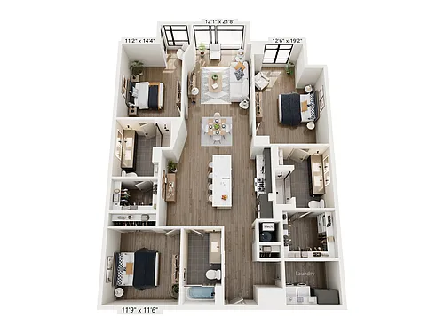 Floor plan The Grove