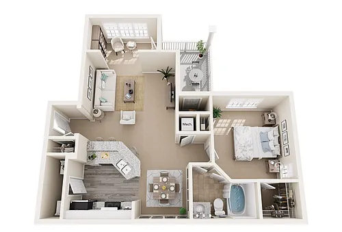Floor plan TUXEDO