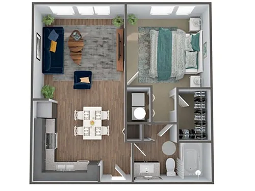 Floor plan Hamlin