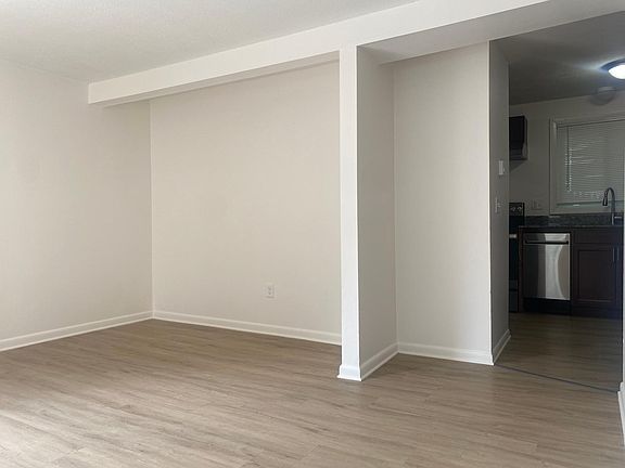 living room to kitchen