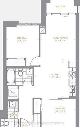 2nd image of 295 Adelaide St W #710