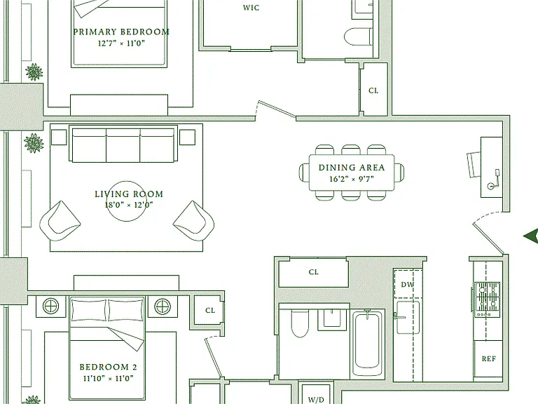210 Warren St #5K — Photo 2