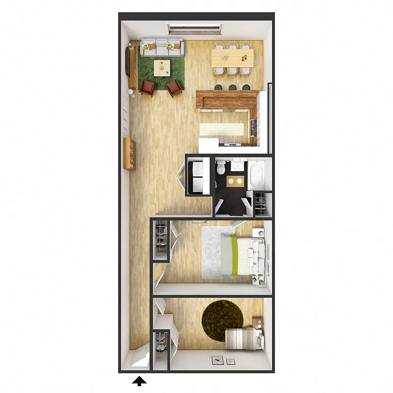 Floor plan The Stockton