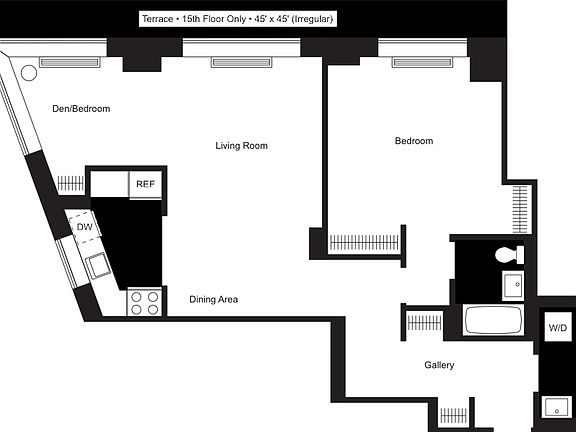 2nd image of 1 Union Sq S APT 22F