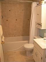 Restyled Bathroom, tile all around