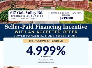 617 Oak Valley Rd, Springville, AL 35146