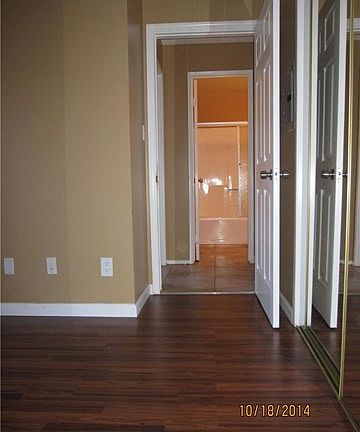 Hallway to Bathroom and Living Room