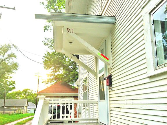 Private entrance south side of house.