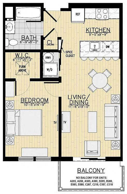 Floor plan B4