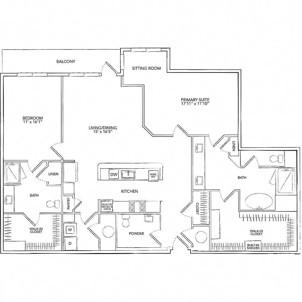 Floor plan B12-PH