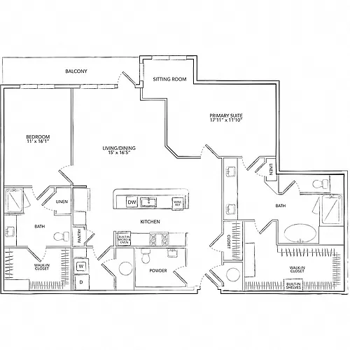 Floor plan B12-PH
