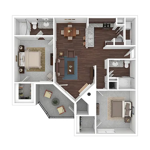 Floor plan B1