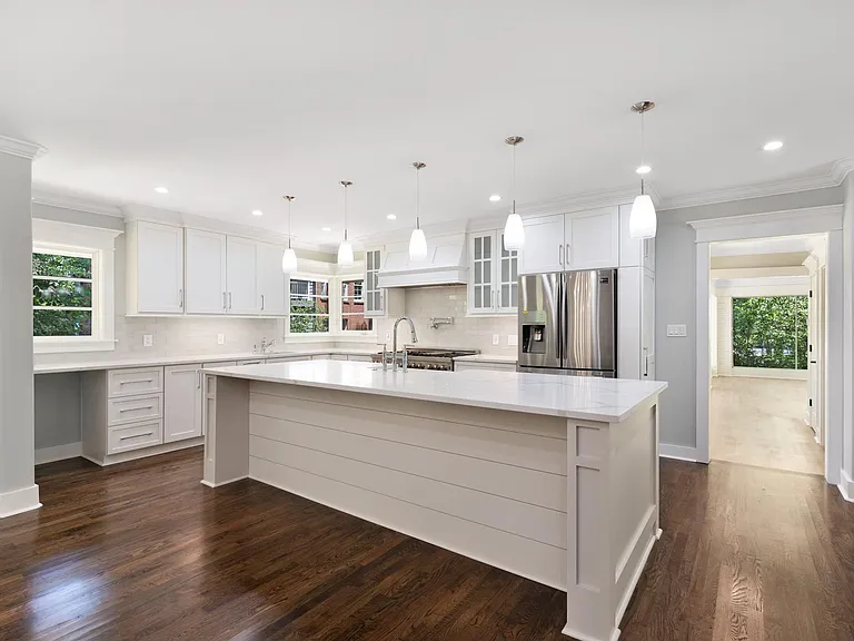 Gourmet kitchen with plenty of storage. Large food Pantry in the side hall along side the laundry room
