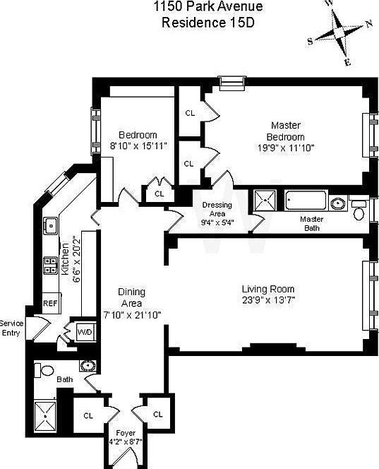1st image of 1150 Park Ave #15-D