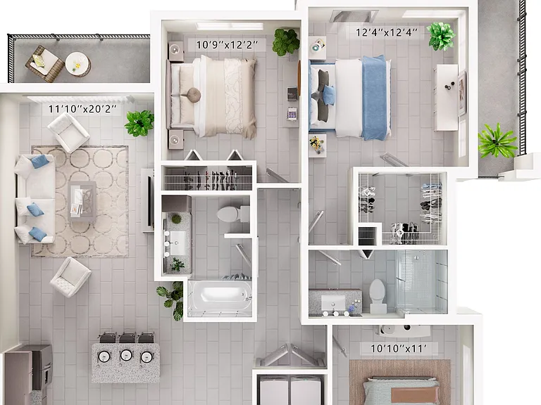 Emperor floor plan
