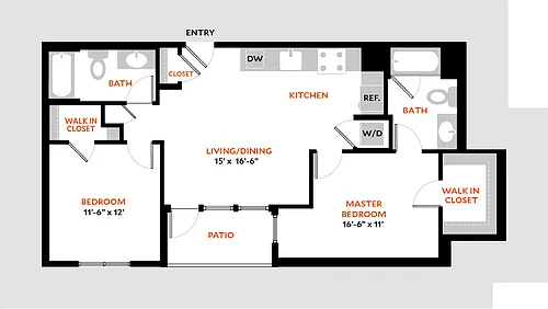Floor plan Plan 2C