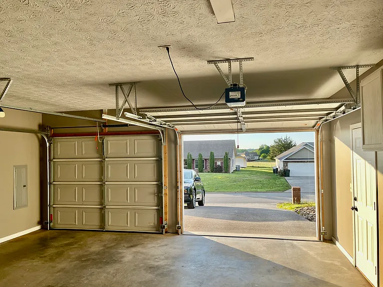 Two car garage