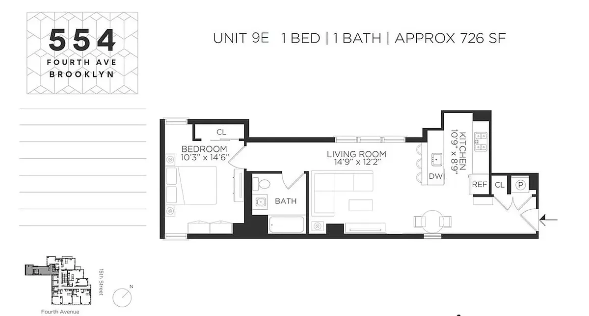 Building Photo - 554 4th Ave #6E