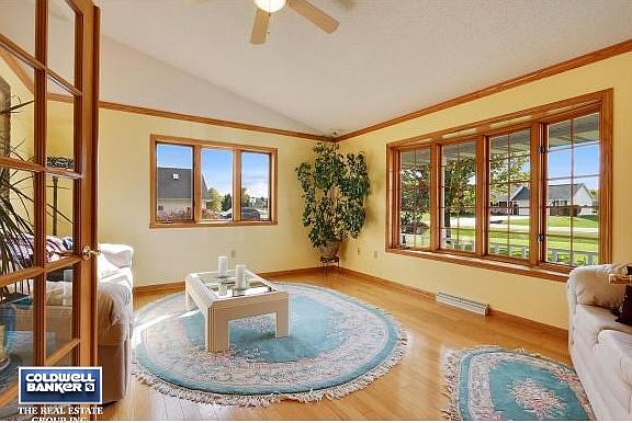 French Doors into Living Room.