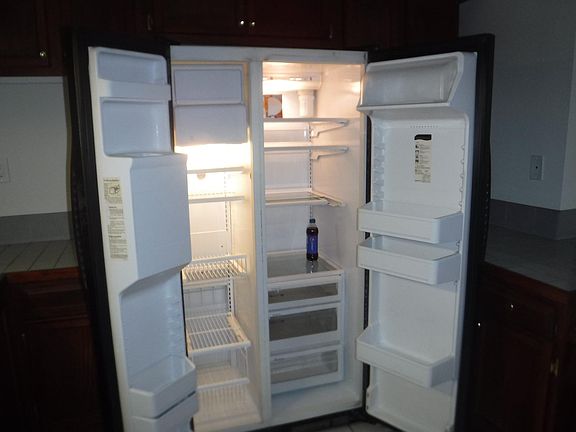 Fridge included