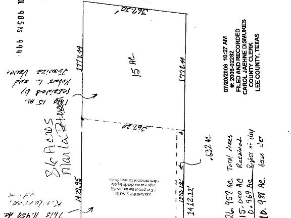 front 12 acre home & land pl