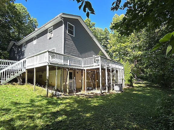 Back and side of house