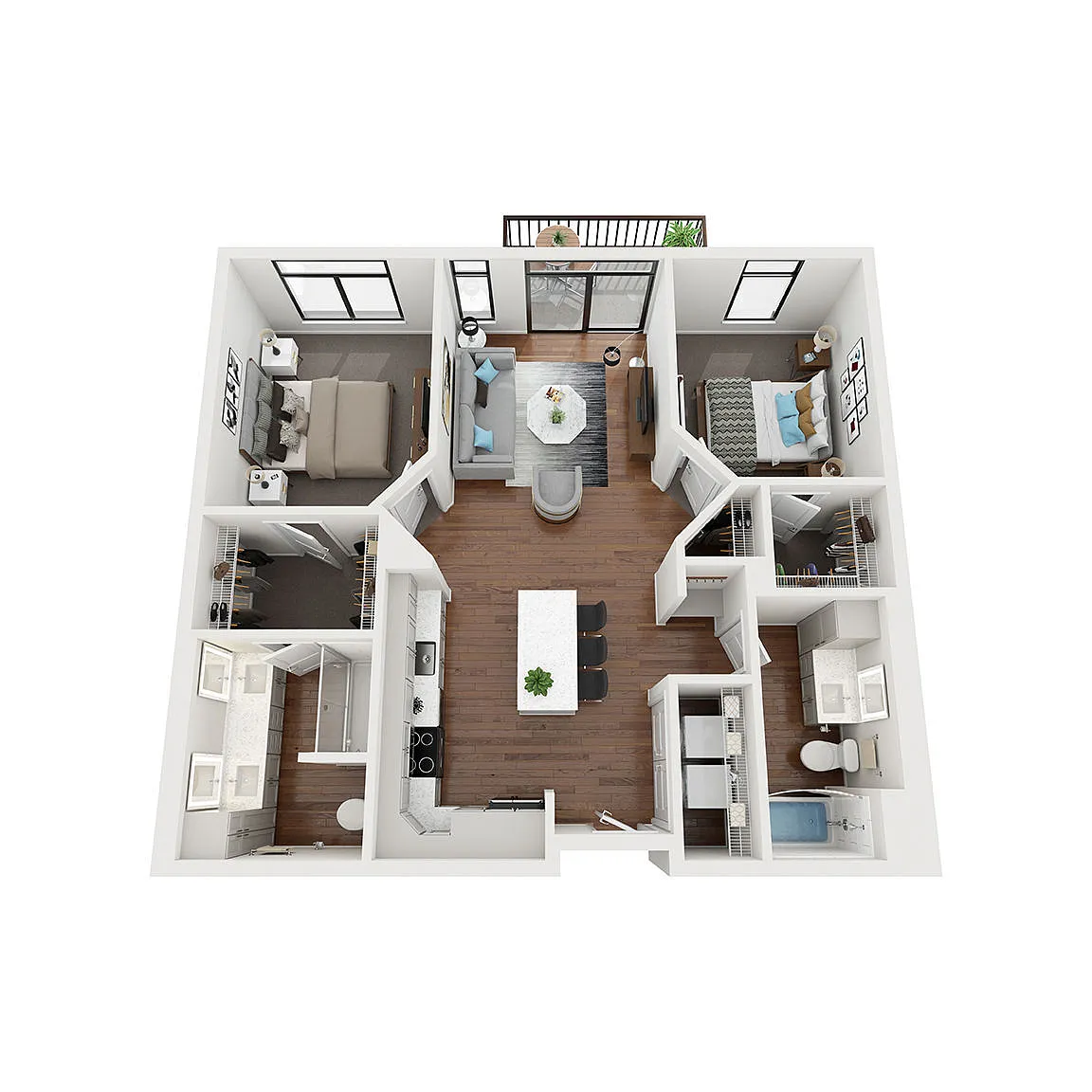 Floor plan Riverside