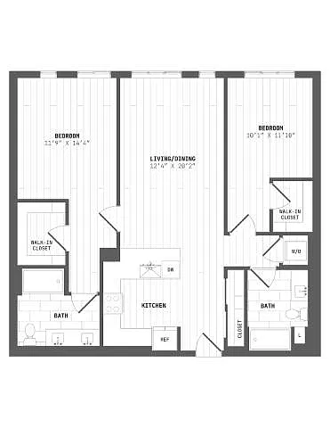 Floor plan B11