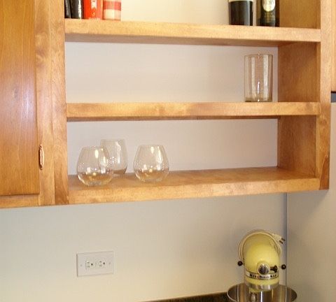 Open Shelving in Kitchen