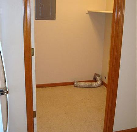 And the laundry room is right by the kitchen...