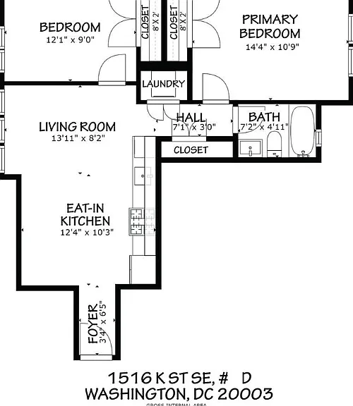 1516 K St SE #2D — Photo 10