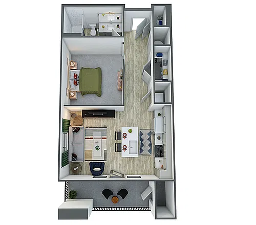 Floor plan A2A