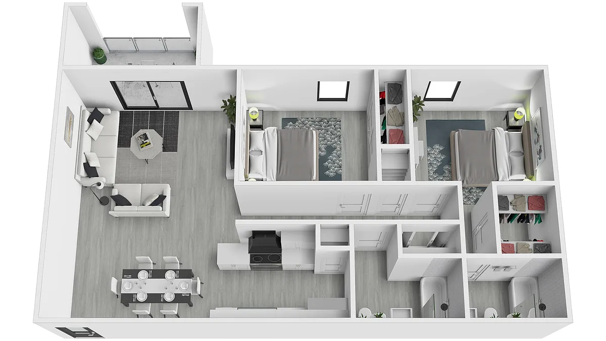 Floor plan Deluxe