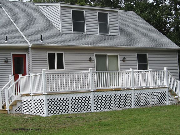Large new deck