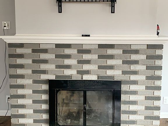 Fireplace in living room