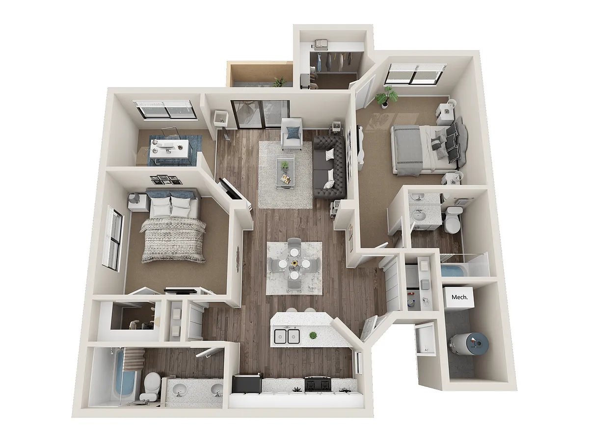 Floor plan B4
