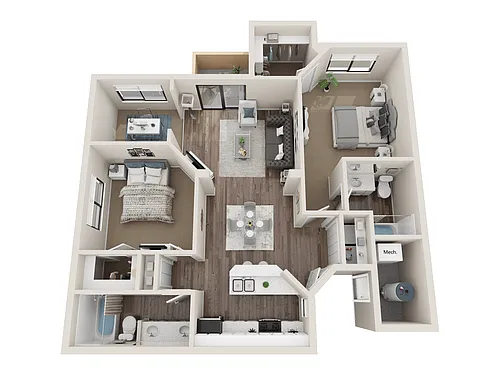 Floor plan B4