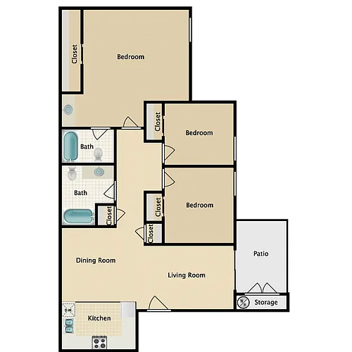 Floor plan C