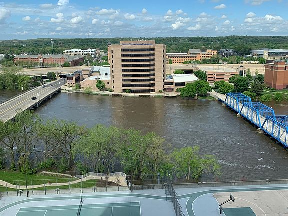 View w/ included tennis & BB courts