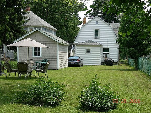 Large backyard