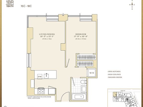 3rd image of 200 W 72nd St APT 18C