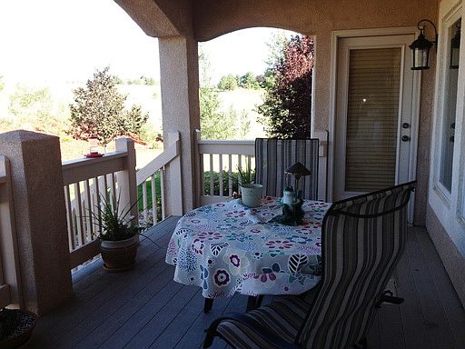 Porch with trex decking 