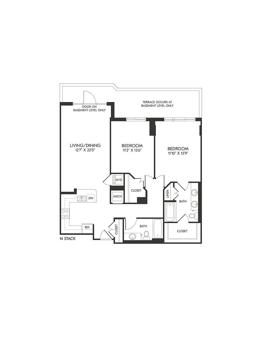Floor plan 100-B5