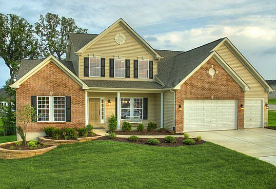 Elevation A with Brick
