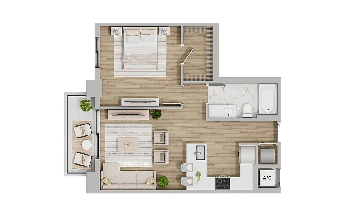 Floor plan Zinnia E