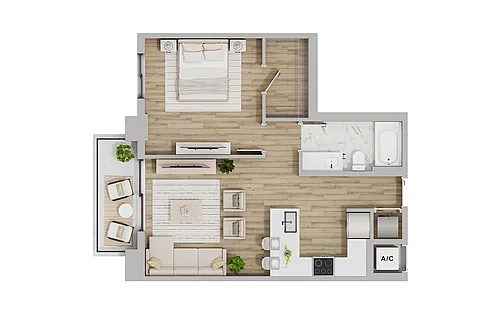 Floor plan Zinnia E