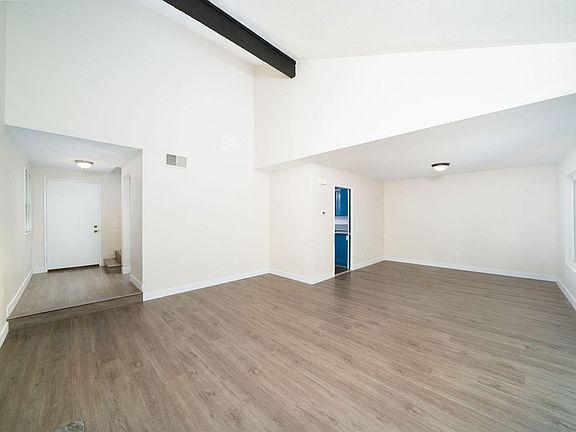 First floor entrance and living / dining room